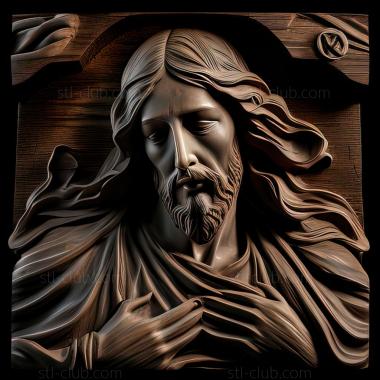 3D model st jesus (STL)